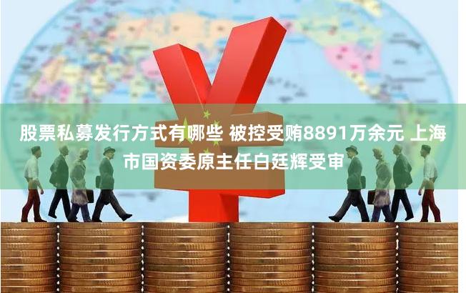 股票私募发行方式有哪些 被控受贿8891万余元 上海市国资委原主任白廷辉受审