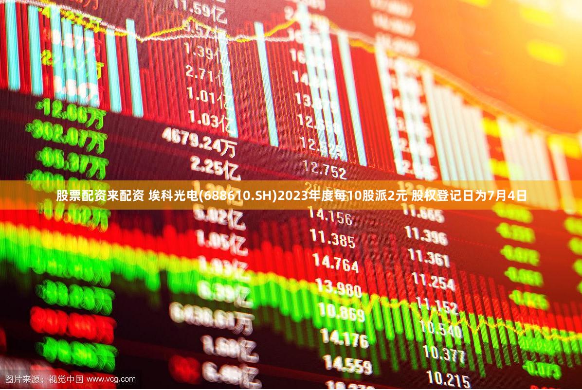 股票配资来配资 埃科光电(688610.SH)2023年度每10股派2元 股权登记日为7月4日